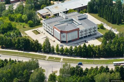 Администрация Советского района в Новосибирском Академгородке. фото