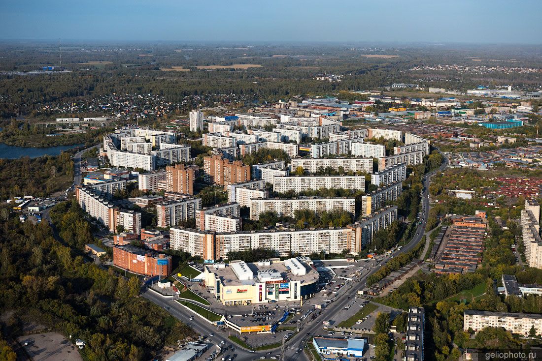 Микрорайон Снегири в Новосибирске фото