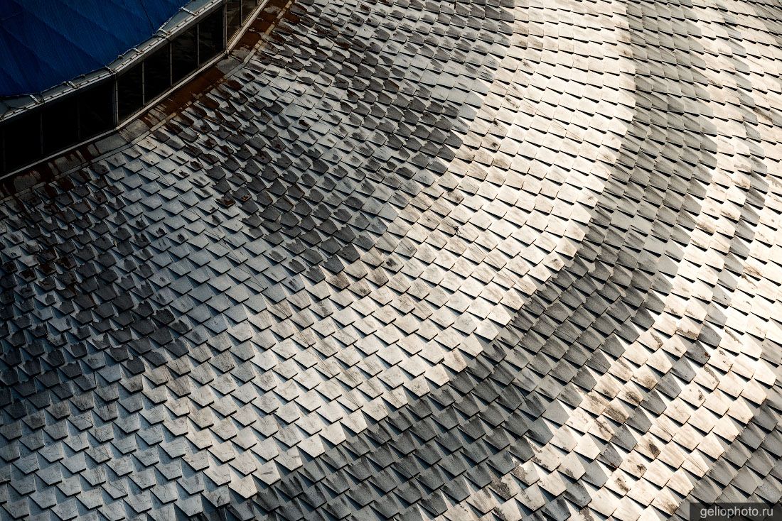 Крыша Сенного рынка в Краснодаре фото