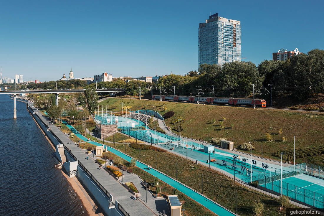 Пермская Центральная Набережная Камы фото