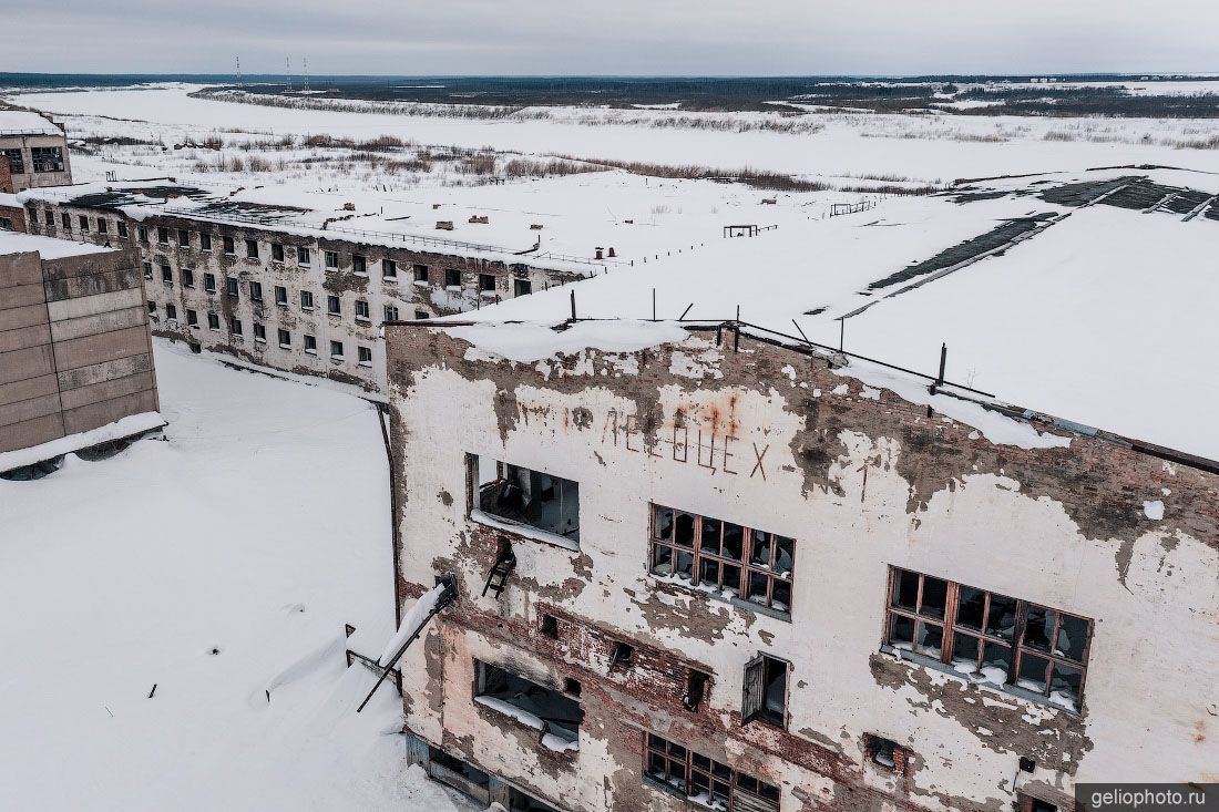 Бывший Игарский лесопильно-перевалочный комбинат фото