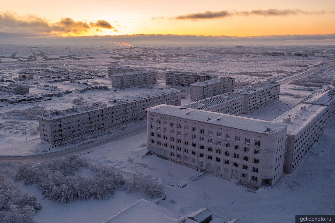 Посёлок Комсомольский в Воркуте фото