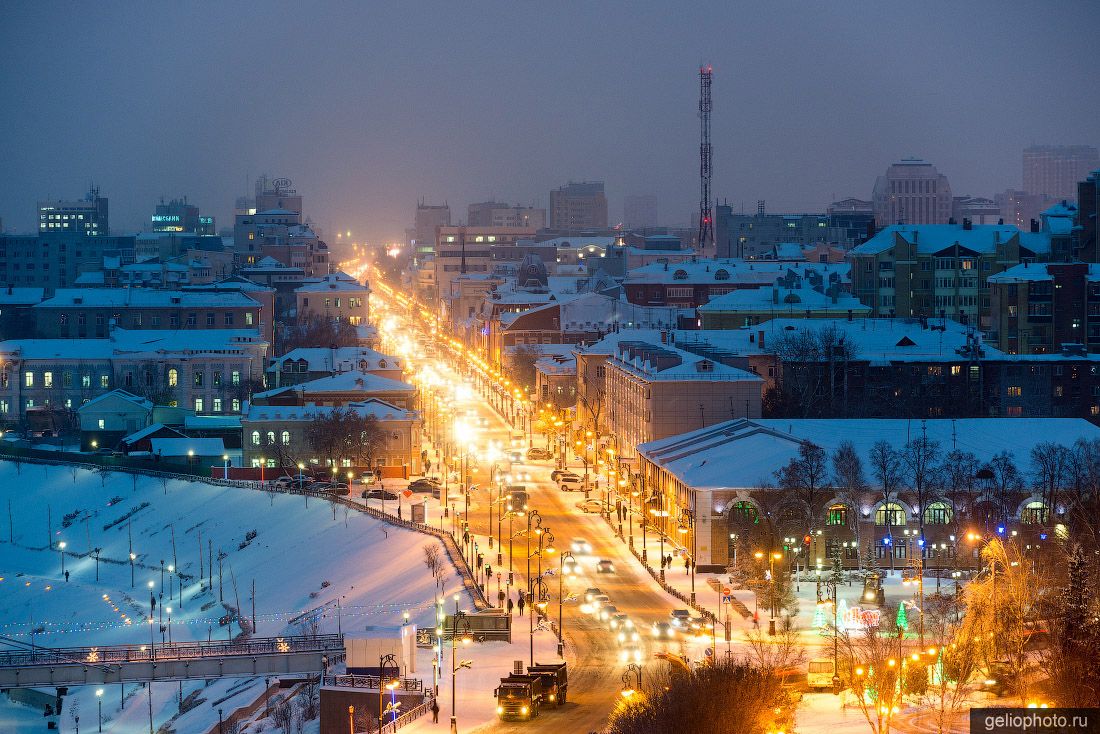 Улица Республики в Тюмени фото