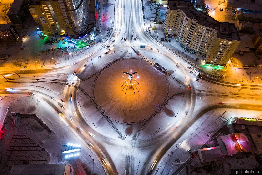 Скульптура Беркут в Улан-Удэ фото