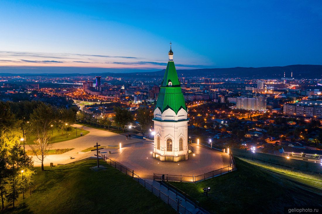 Часовня Параскевы Пятницы в Красноярске фото
