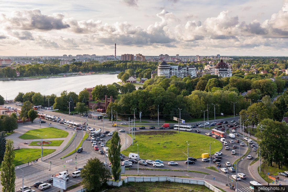Исторический район Россгартен в Калининграде фото