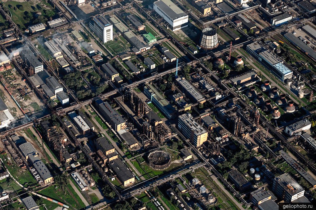 АО Азот в Кемерово с высоты фото