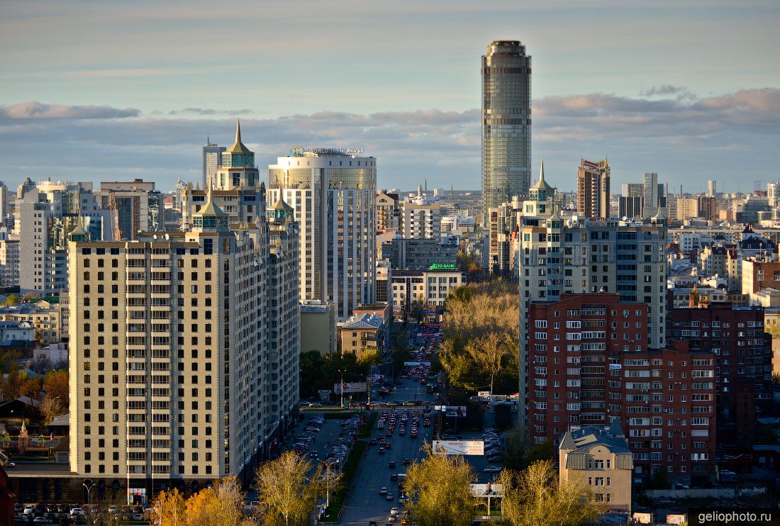Улица Белинского в Екатеринбурге фото
