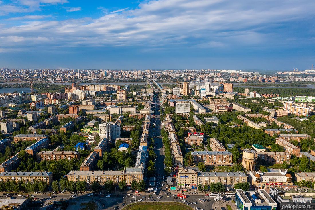 Проспект Карла Маркса в Новосибирске фото