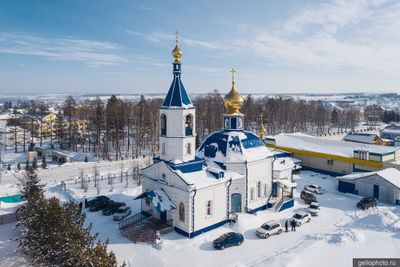 Церковь иконы Божией Матери Троеручица в Тисуле фото