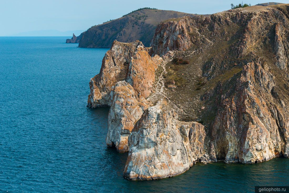 Мыс Саган-Хушун на Байкале фото