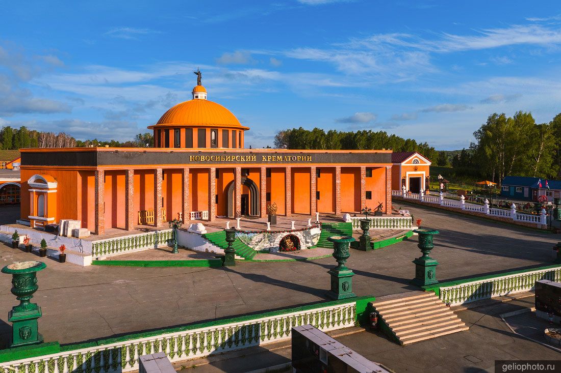 Новосибирский крематорий фото