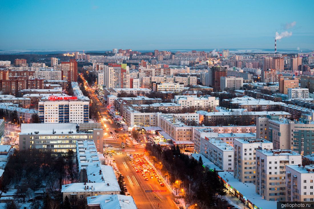 Революционная улица в Уфе фото