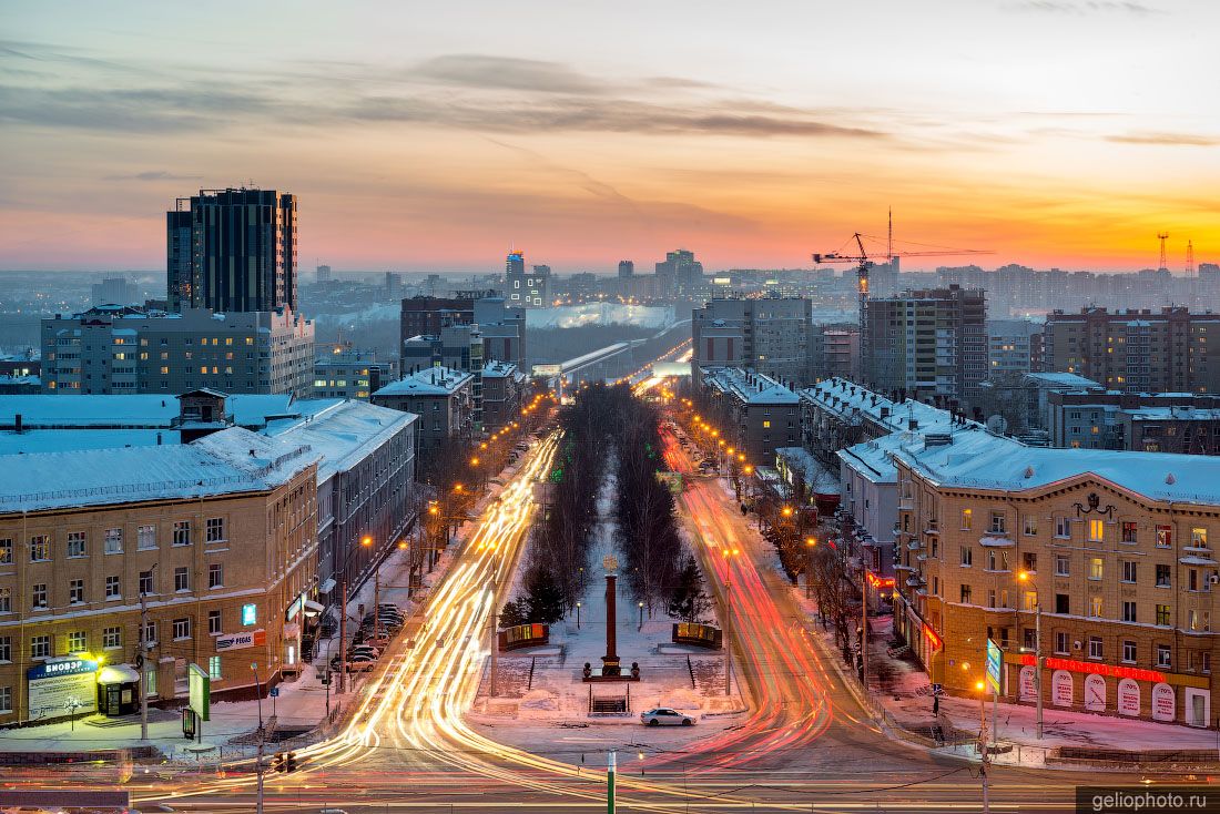 Улица Восход в Новосибирске фото