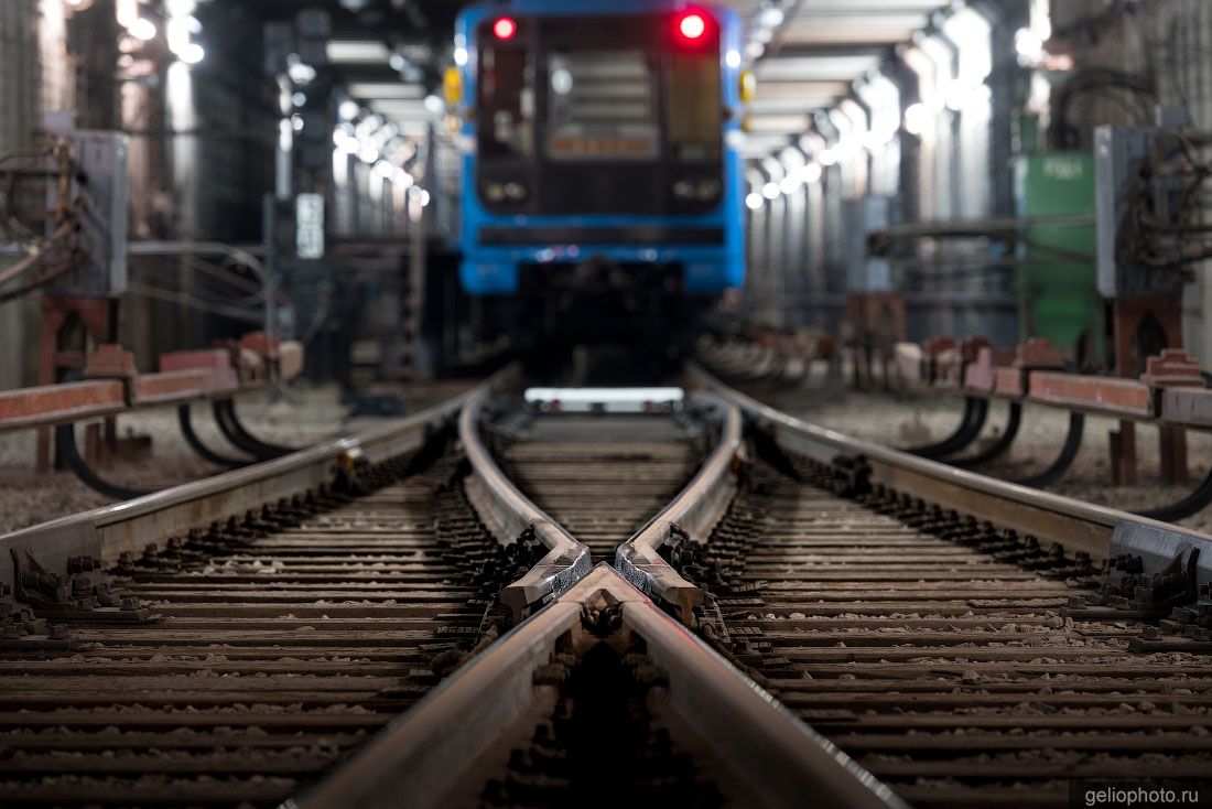 Пути Новосибирского метрополитена фото