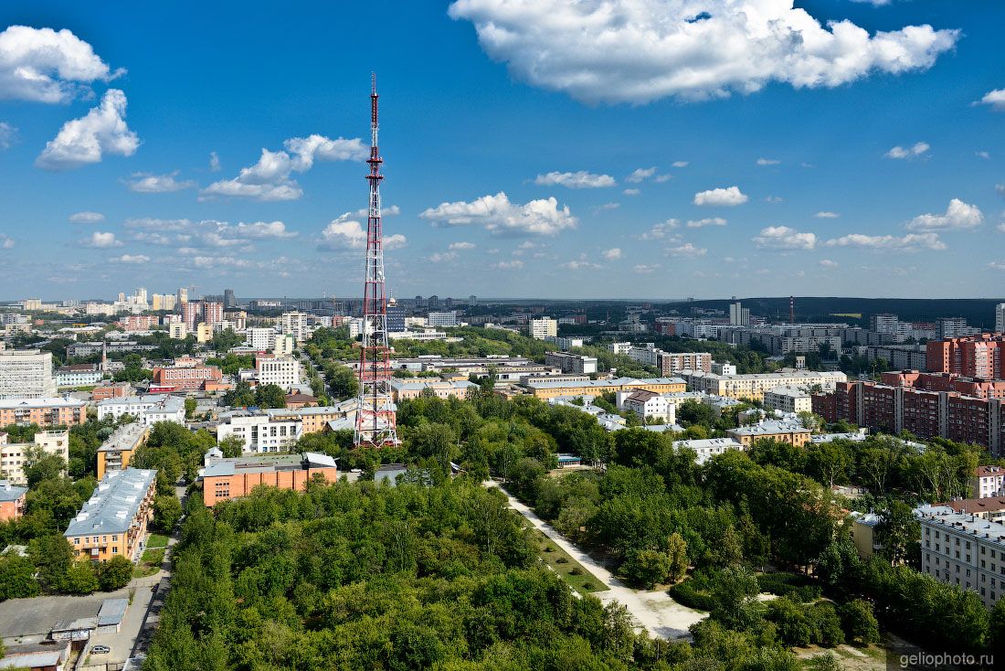 Телебашня на Луначарского в Екатеринбурге фото