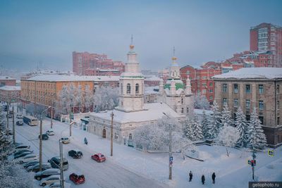 Покровский Кафедральный Собор в Красноярске фото