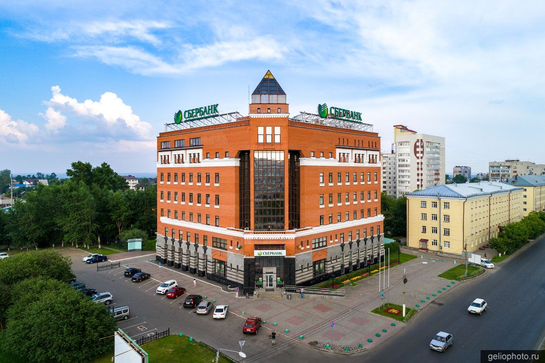 Главное отделение Сбербанка в Барнауле фото