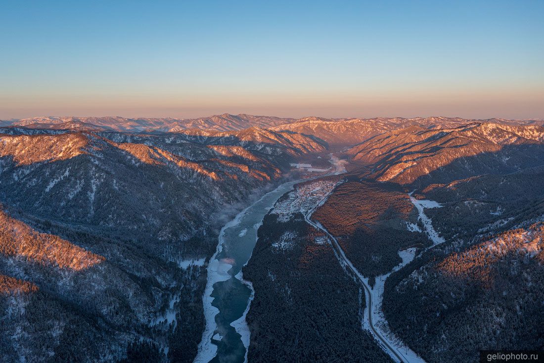 Зимний Горный Алтай фото
