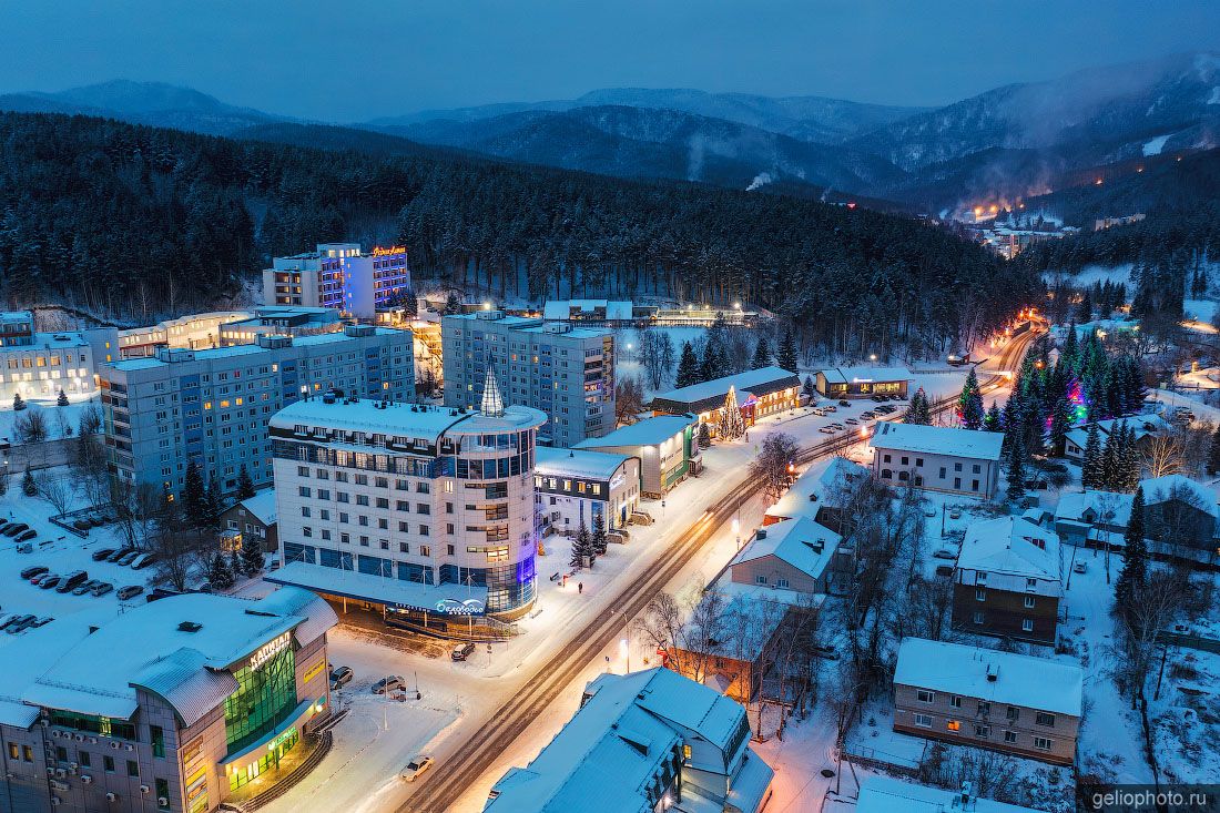 ​Курорт Белокуриха зимой фото