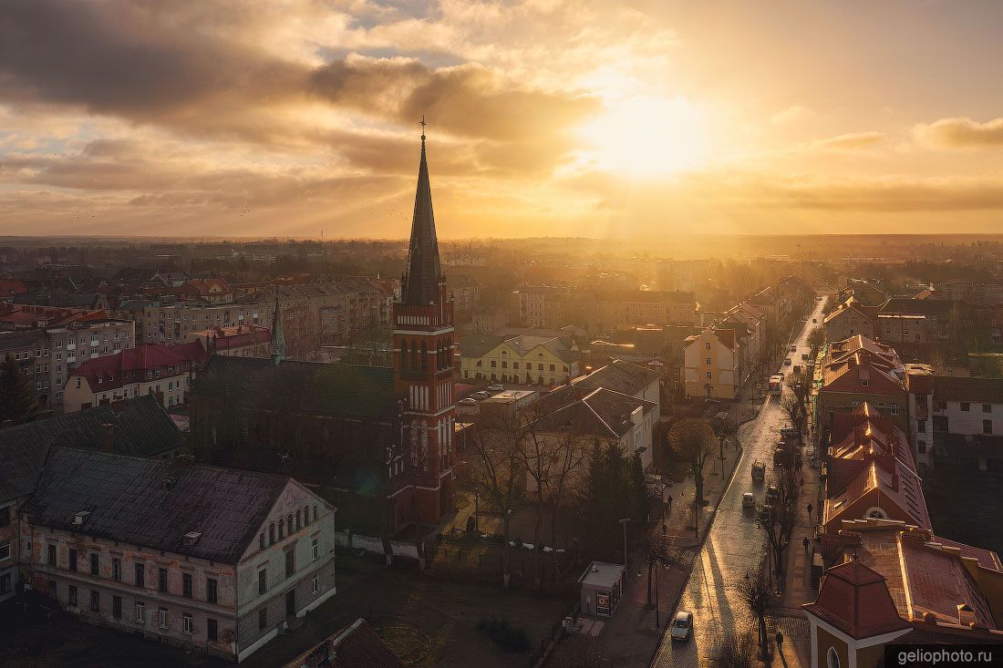 Католический храм Святого Бруно в Черняховске фото