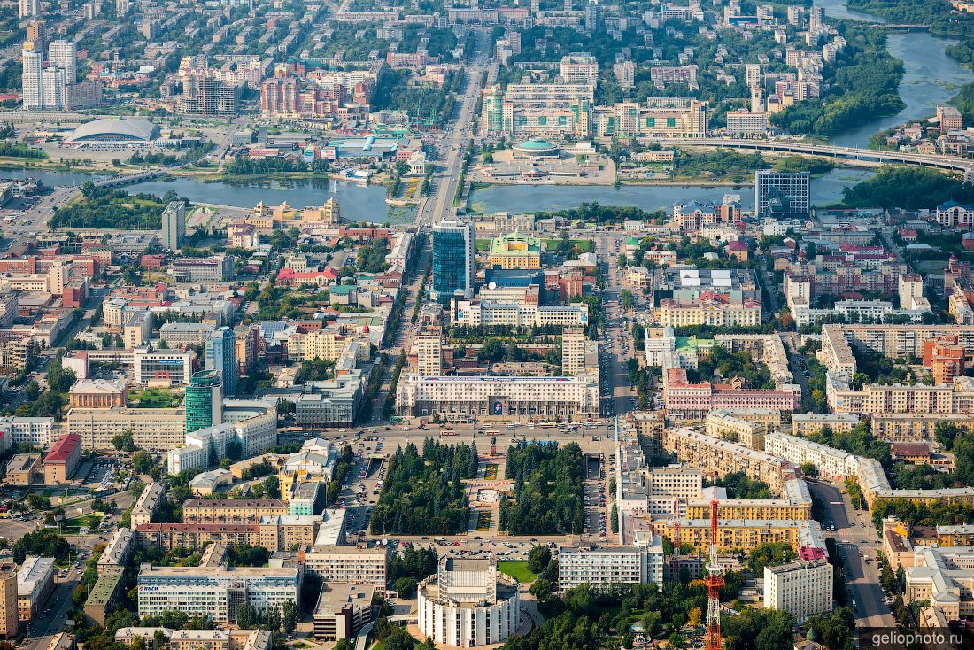 Челябинск с высоты фото