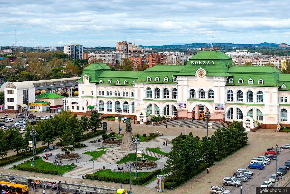 Вокзал в Хабаровске фото