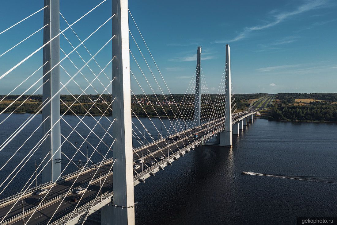 Архангельский мост в Череповце фото