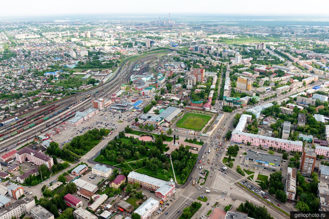 Площадь Победы в Барнауле фото