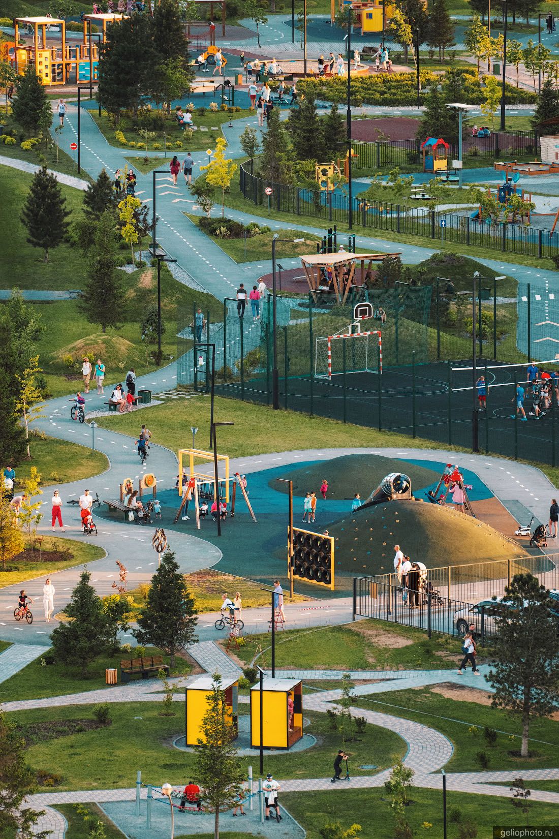 Микрорайон Ясный берег в Новосибирске фото