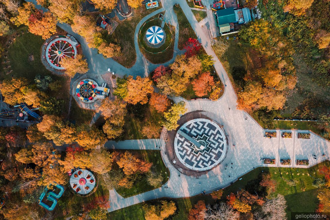 Парк Юрия Гагарина в Южно-Сахалинске фото