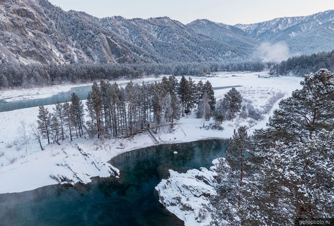 Природа Горного Алтая зимой фото