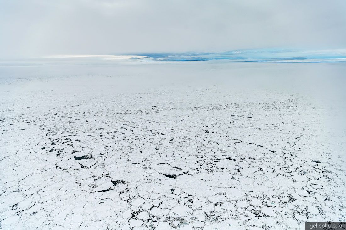 Льды в Баренцевом море Ненецкого АО фото