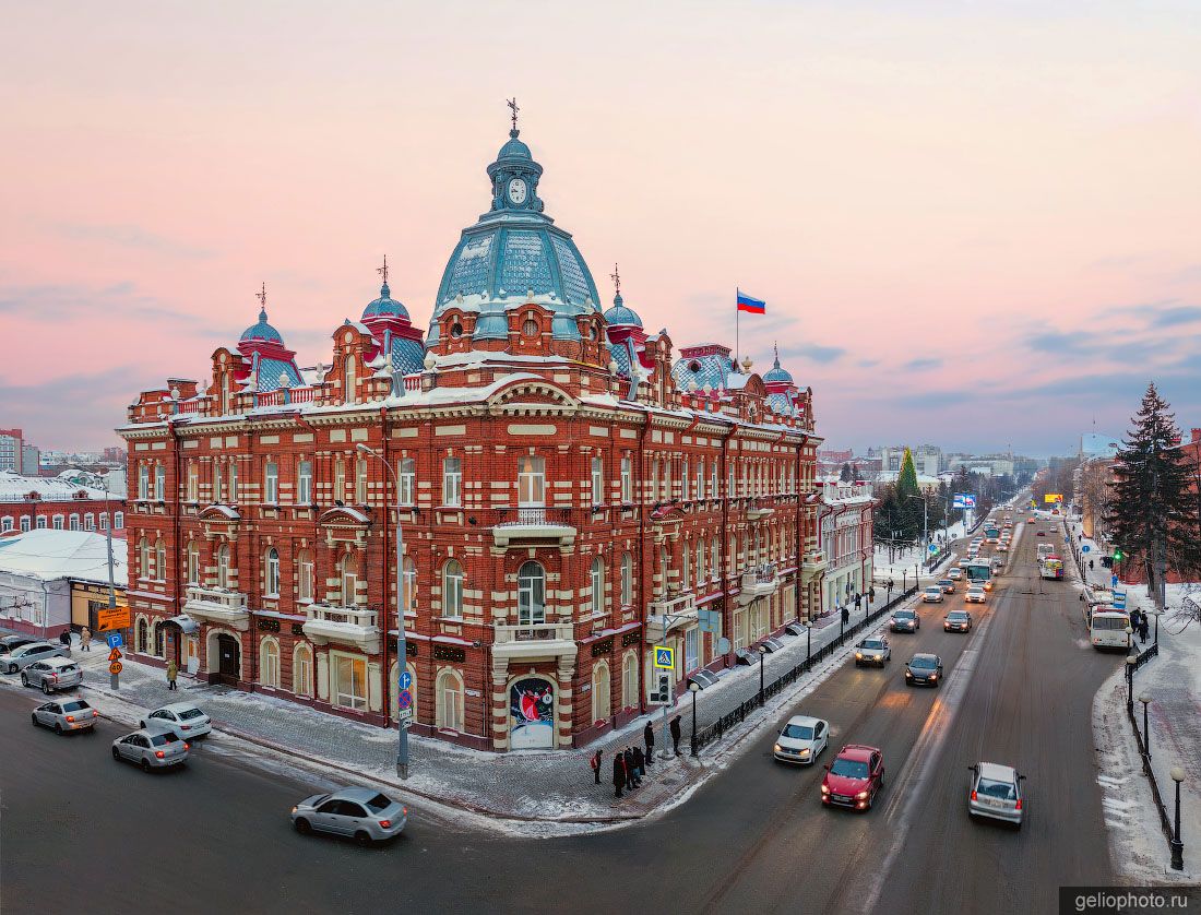 Администрация Томска зимой фото