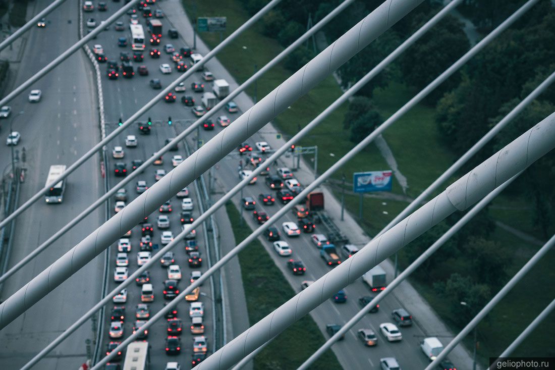 Развязка на Площади Будагова в Новосибирске фото