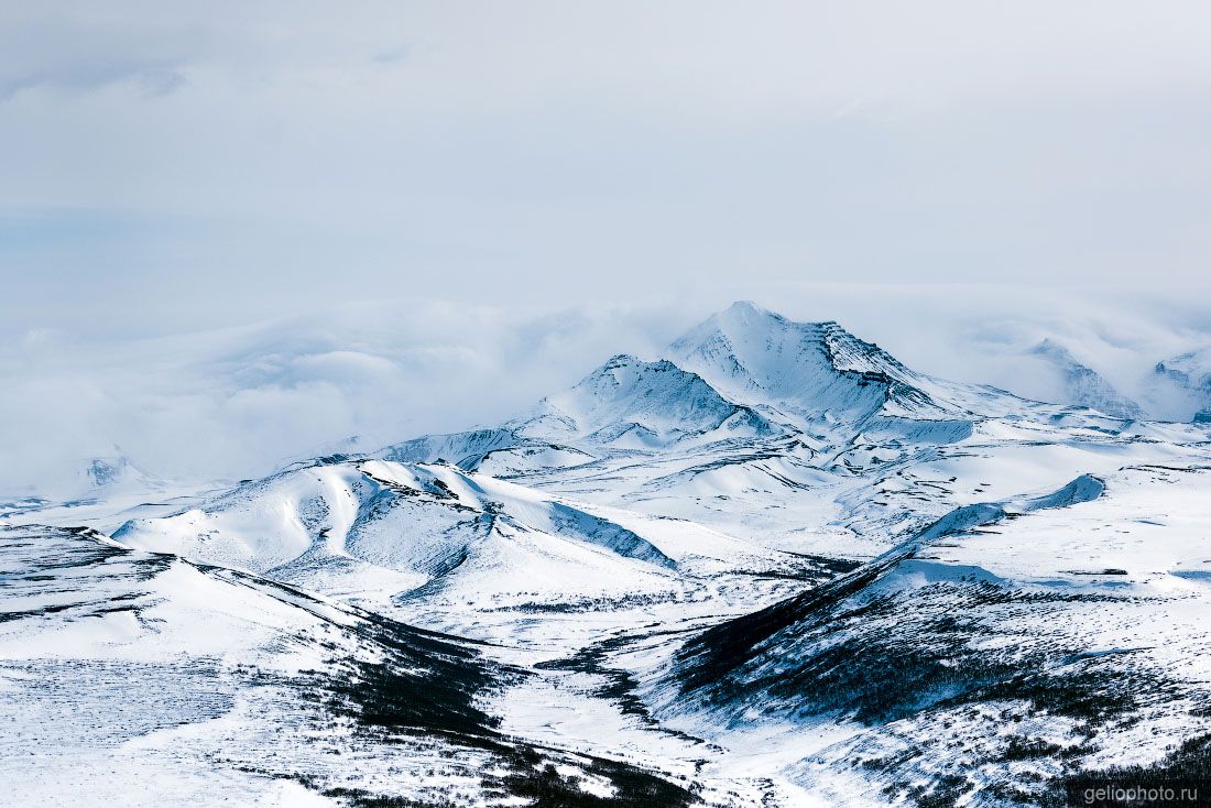 Алней-Чашаконджа на Камчатке с высоты фото