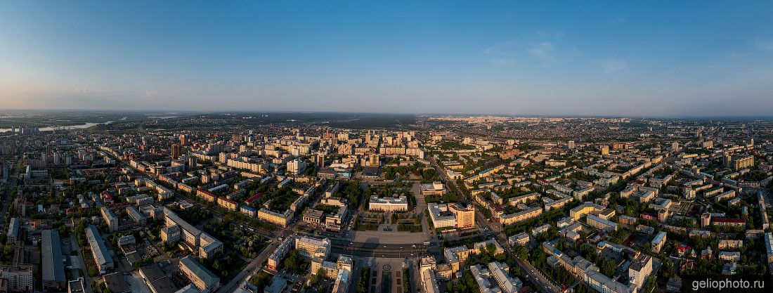 Панорама Барнаула с высоты фото