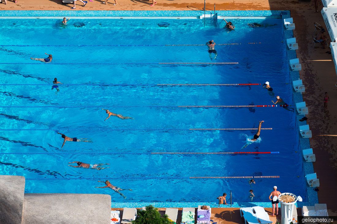 Бассейн гостиницы Жемчужина в Сочи фото