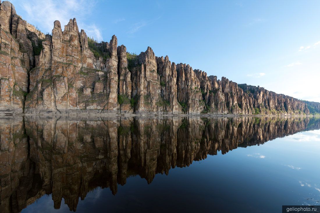 Ленские столбы Якутии фото
