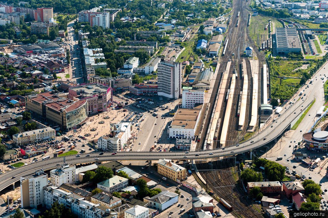 Московский вокзал в Нижнем Новгороде фото
