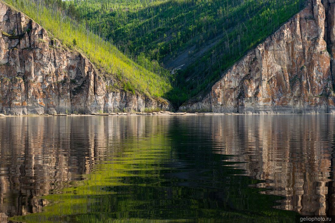 Природный парк Ленские столбы в Якутии фото