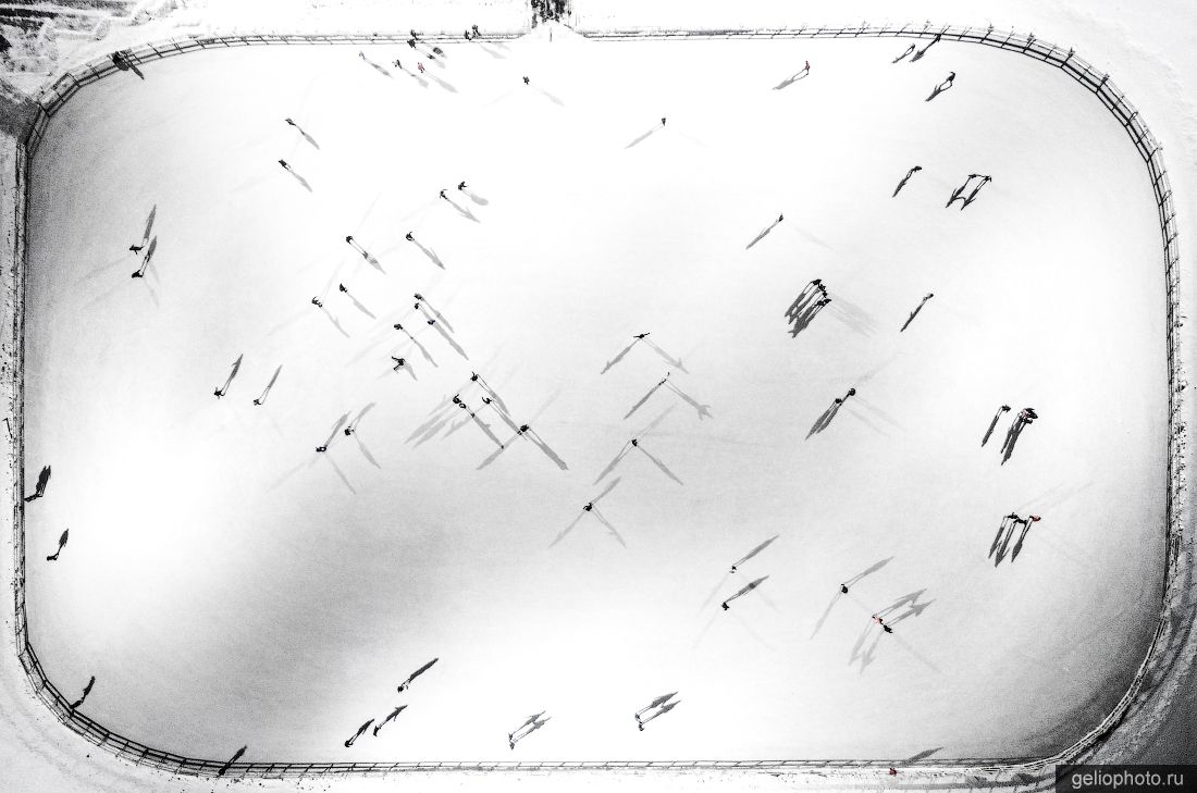 Центральный стадион Республики Бурятия с высоты фото