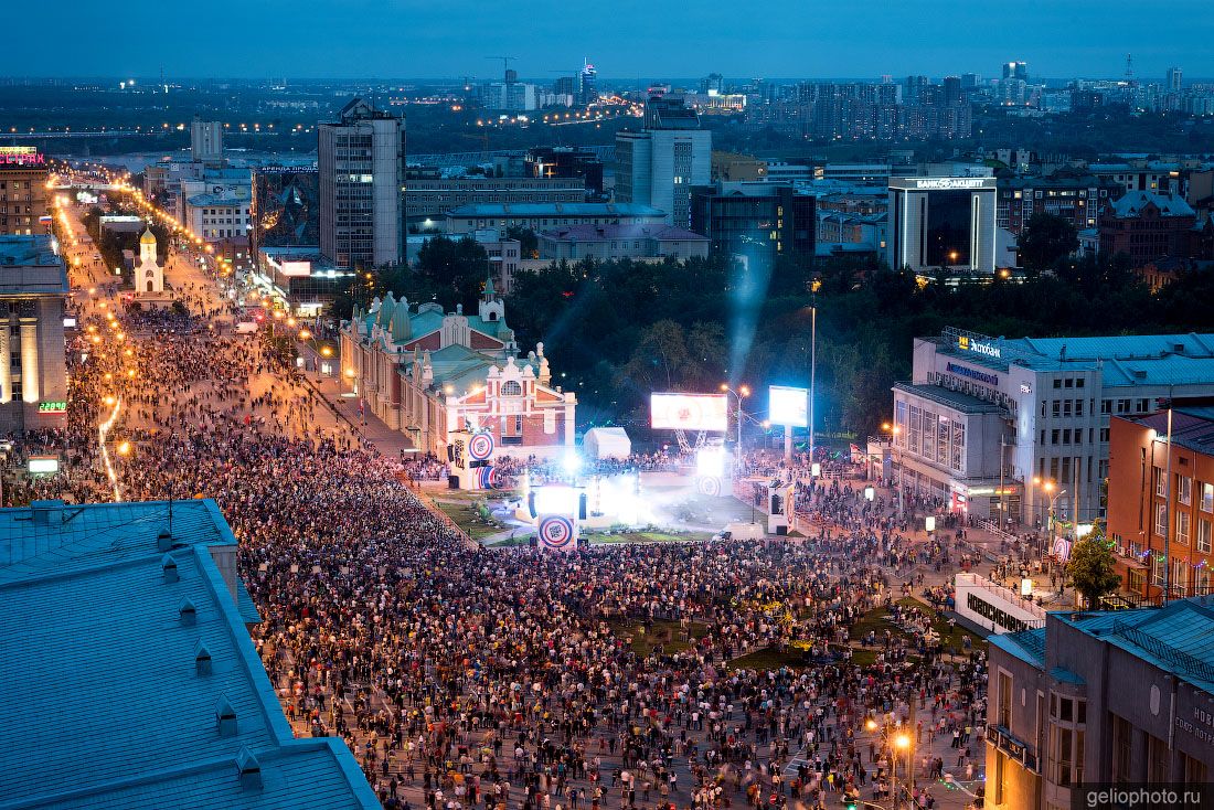 День города в Новосибирске фото