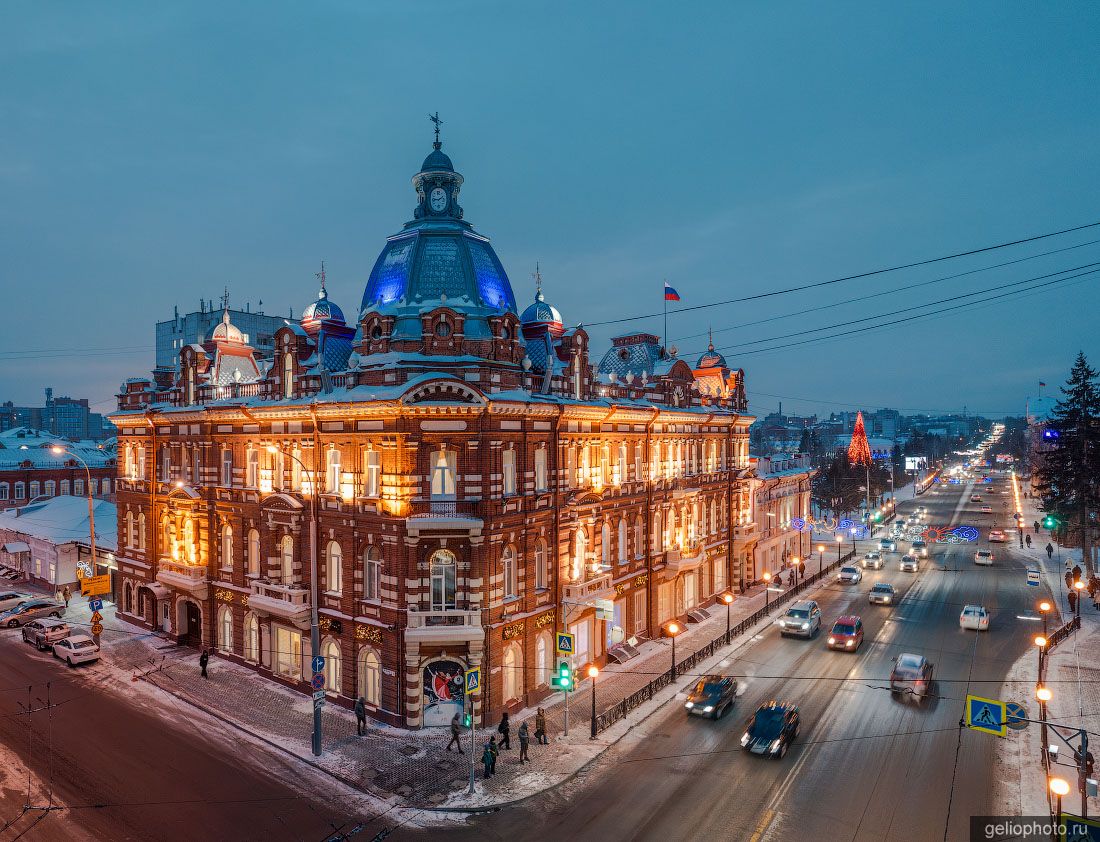 Администрация Томска зимой фото