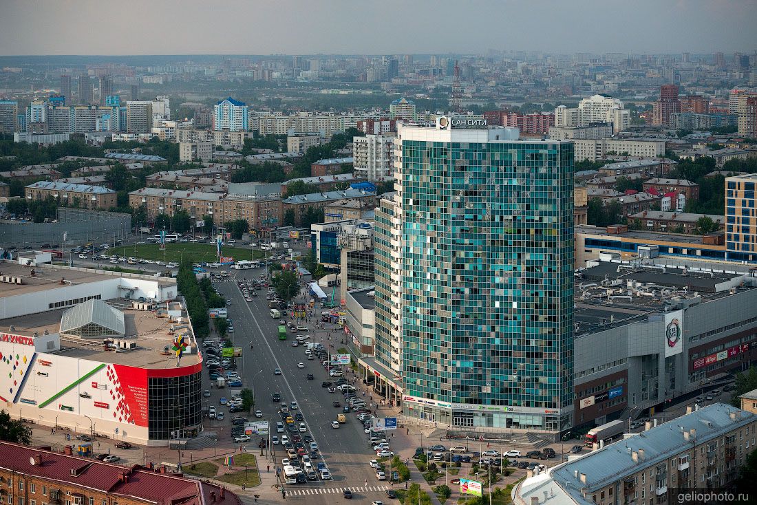 БЦ Сан-Сити в Новосибирске фото